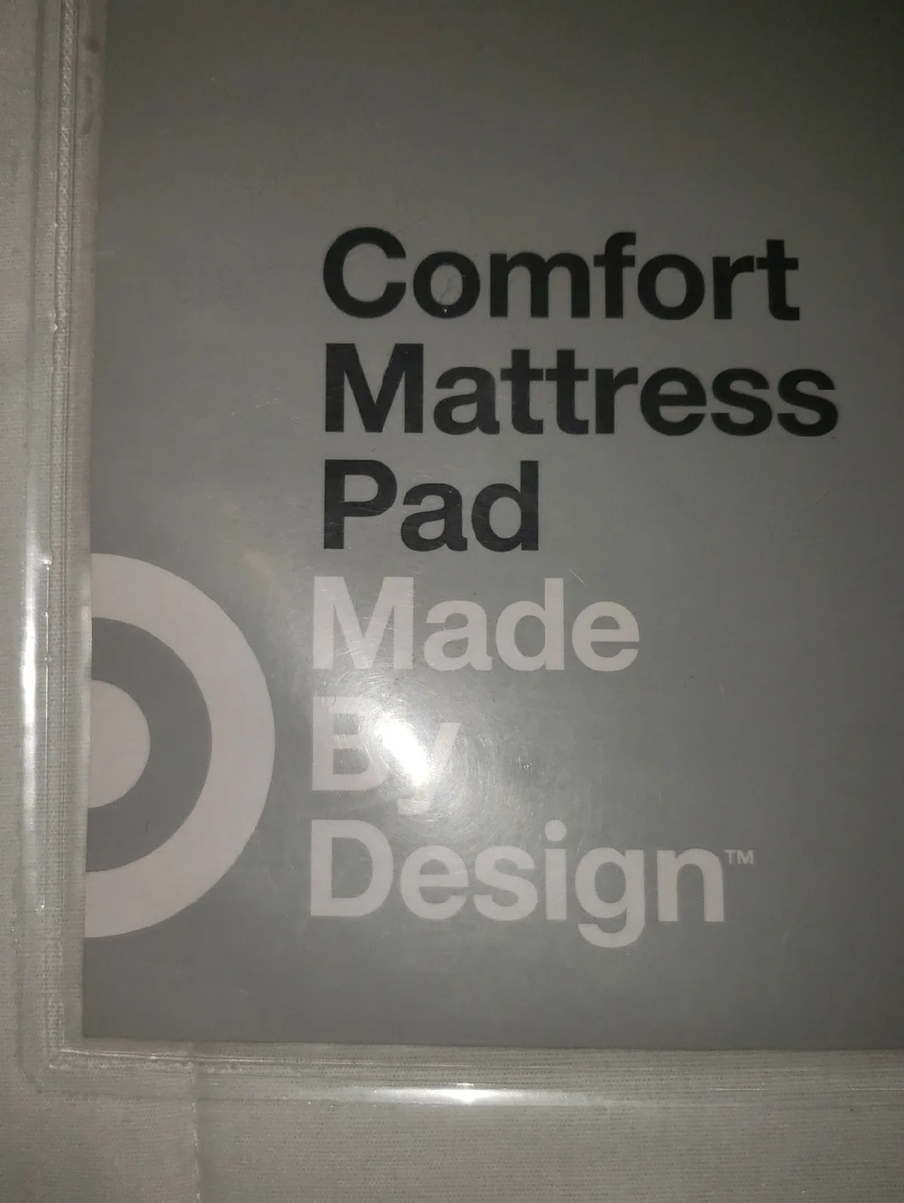 White Comfort Mattress Pad XL Twin